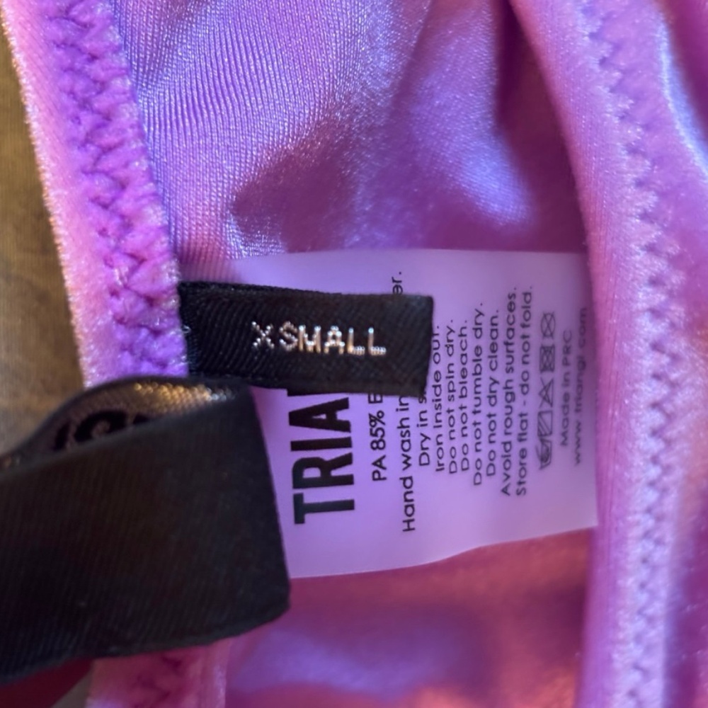 TRIANGL purple bikini set